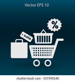shopping vector icon