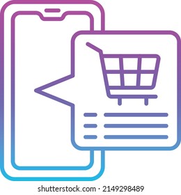 Icono del vector de compra. Se puede usar para imprimir, móviles y aplicaciones web.