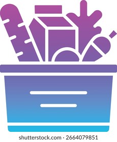 Icono de Vector de compras. Se puede utilizar para aplicaciones de impresión, móviles y de Web.