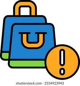 Shopping Vector Icon Design Symbol