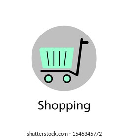 Shopping Vector icon in here.