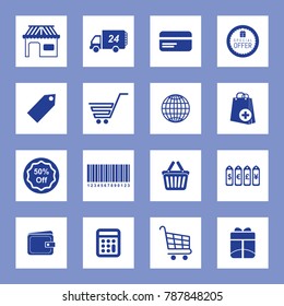 Shopping Vector Icon Set. Eps-10.