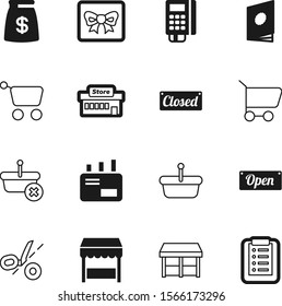 shopping vector icon set such as: transaction, envelope, centre, debt, pay, cut, center, magazine, scissors, board, bag, construction, holiday, cutting, communication, handbook, book, pin, e-mail