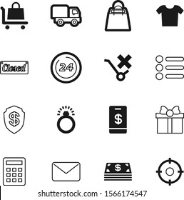 shopping vector icon set such as: person, people, mathematics, send, engagement, target, salary, rounded, no, wife, supermarket, defend, carry, bow, bills, christmas, do, stack, dropdown, dartboard