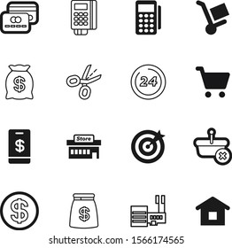 shopping vector icon set such as: nfc, digital, challenge, home, connection, open, package, price, transport, add, dart, treasure, clock, opportunity, residential, cut, account, order, smart