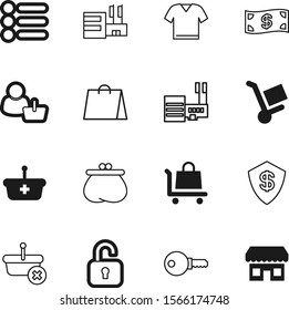 shopping vector icon set such as: facade, customer, padlock, key, small, rounded, rich, card, salary, guard, drop, portrait, keyhole, container, beautiful, secret, lock, shield, banking, eco, page