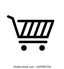 Shopping сart, vector icon, sign, symbol.