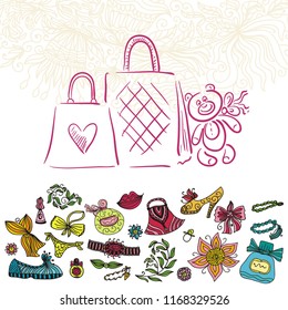 Shopping. Vector illustration