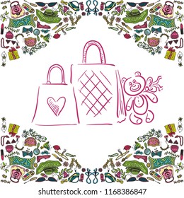 Shopping. Vector illustration
