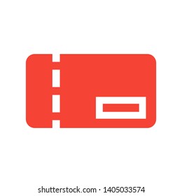 shopping voucher or Discount ticket icon Vector illustration. - Vector