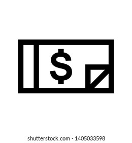 shopping voucher or Discount ticket icon Vector illustration. - Vector