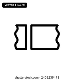 shopping voucher icon, discount icon. vector eps 10