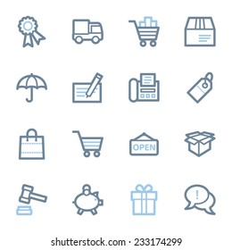 Shopping-Web-Symbole