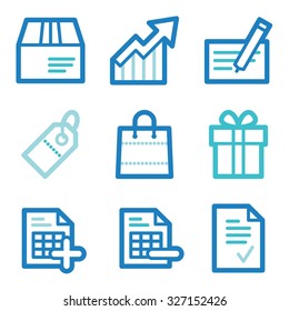 Shopping-Web-Symbole
