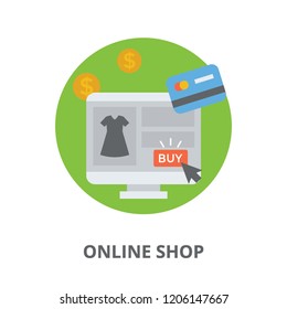 
Shopping website with payment methods, online shop
