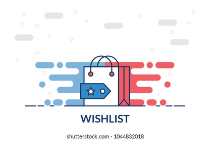shopping wishlist icon