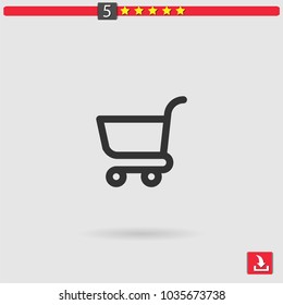 shopping-cart vector icon