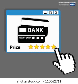 Shopping,credit card,Vector
