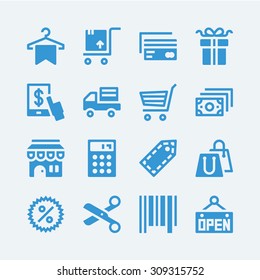 Shopping,sale  icons. Vector EPS10