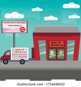 Online-Shops im Selbstisolationsmodus
