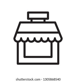 shop,store icon vector