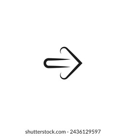 Short arrows pointing in different directions. 