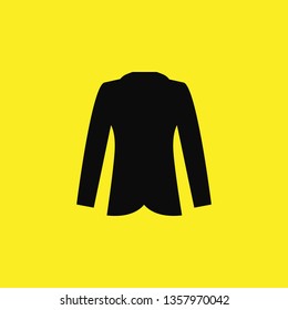 short coat icon vector