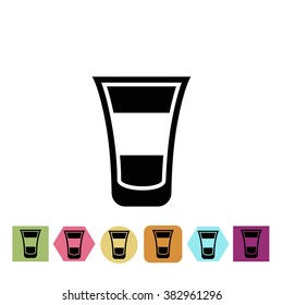 Short cocktail icon