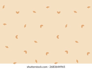 SHORT CROISSANT aop repeat, Vector illustration EPS 10