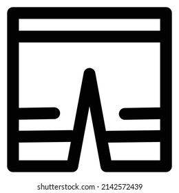the short icon for basketball match or anyt sport event