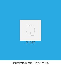 short icon sign signifier vector