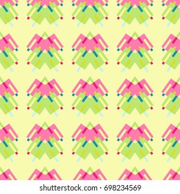 Short lines are grouped in a seamless pattern.Patterns of a solar mood