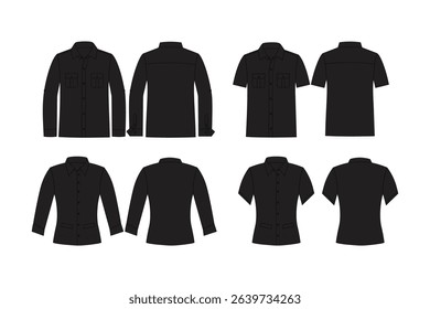 short and long sleeve shirt design collection