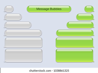 Short Message Service Bubbles