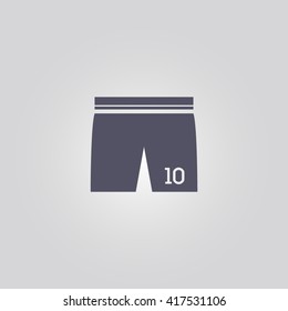 short with number icon