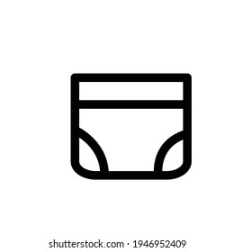 Diseño de vectores de iconos de inclinación corta