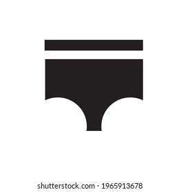 Short Pant Icon Vector Design illustration