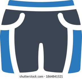 Short pant icon vector illustration 