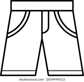 Short Pant Vector Art PNG Images