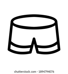 short pants icon or logo isolated sign symbol vector illustration - high quality black style vector icons

