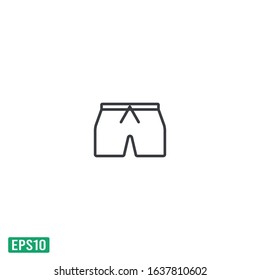 short pants icon vector design element eps10