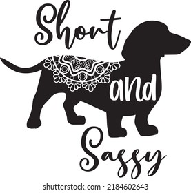 Short and Sassy Dachshund Dog File