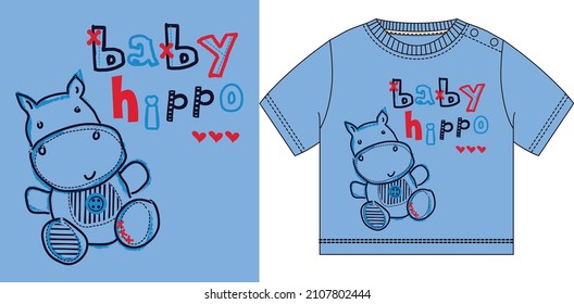 short sleep baby boys t shirt deisgn Vector