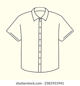 Short Sleeve Button Down Shirt