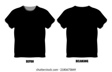 Short sleeve custom t-shirt design with black base color.