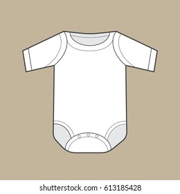 Short Sleeve Infant Bodysuit