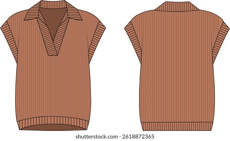 Short sleeve shirt with v neck