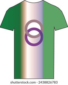 Short sleeve t shirt technical drawing fashion flat sketch vector illustration template