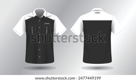 short sleeve work shirt design