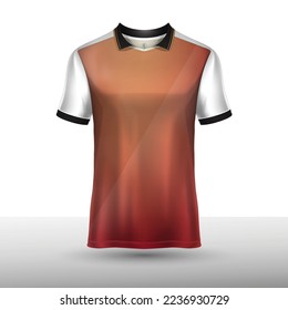 Short sleeves t-shirt mockup design